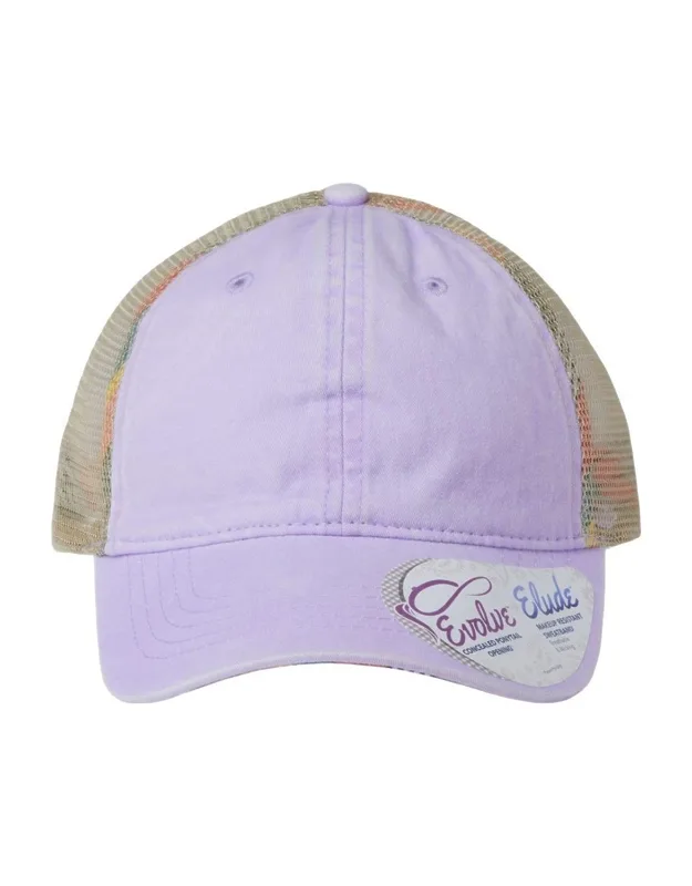 Infinity Her Cap With Concealed Ponytail Opening And Moisture-management Sweatband