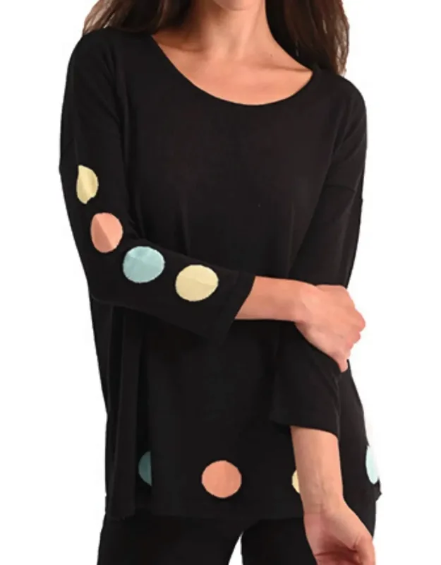Polkadot Scoop Top