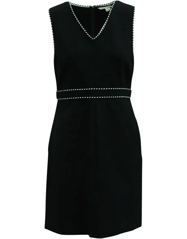Dress With V-neck Detail