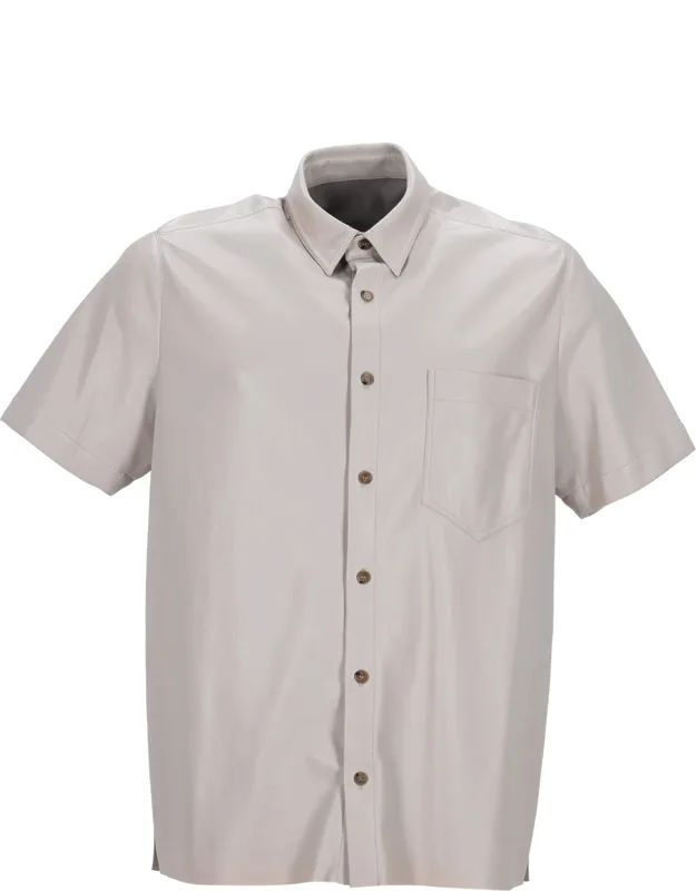Short Sleeve Button-down Shirt