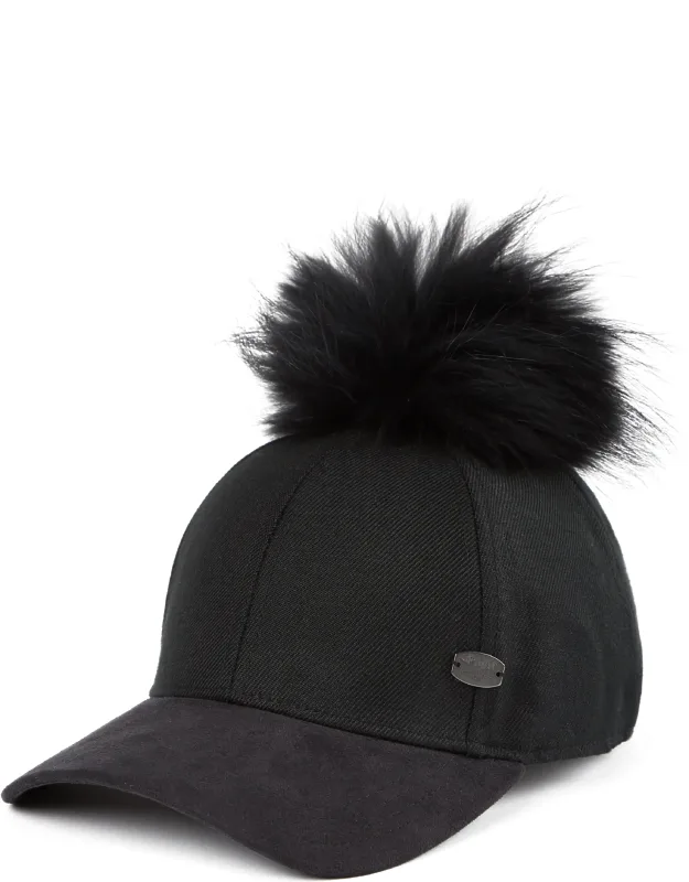 Fall Wool Ball Cap