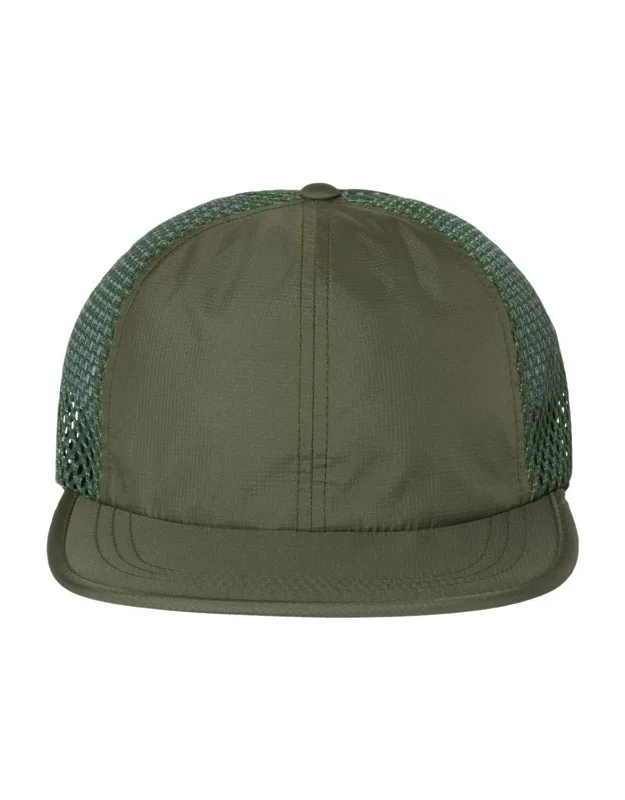 Wide Set Mesh Cap