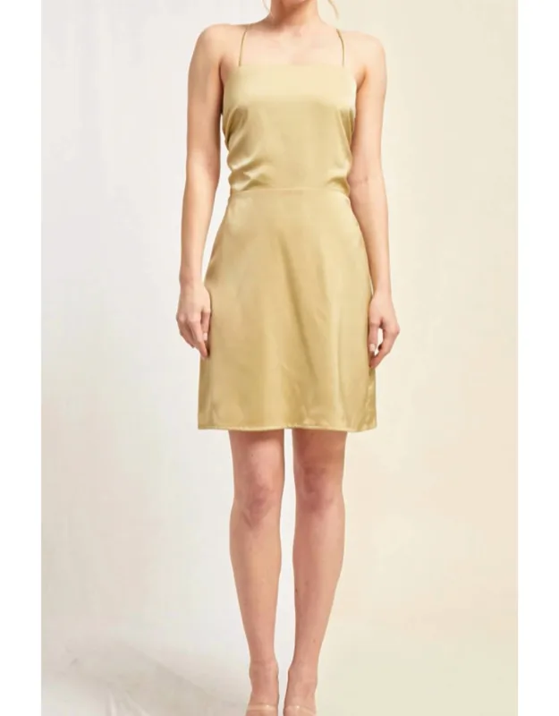 Strappy Mini Dress