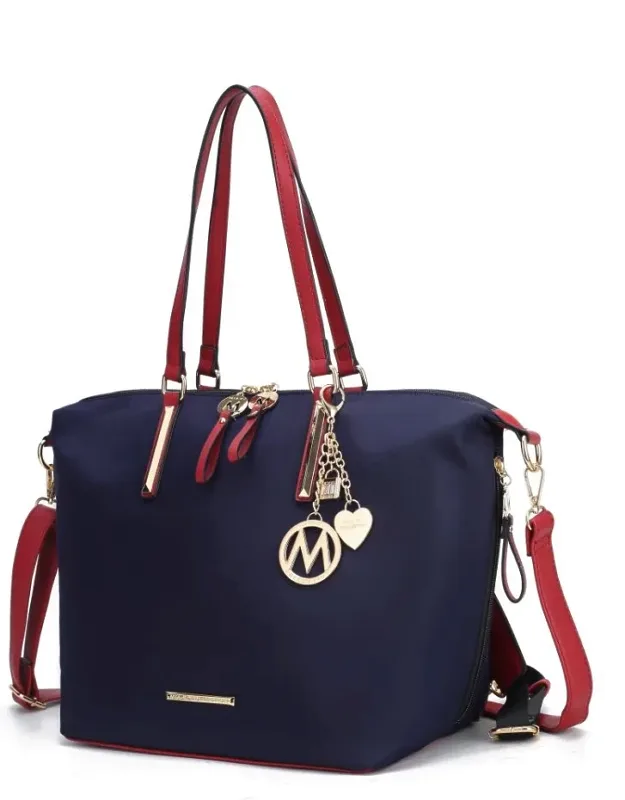 Layla Tote + Backpack With Spacious Interior And Hidden Shoe Compartment