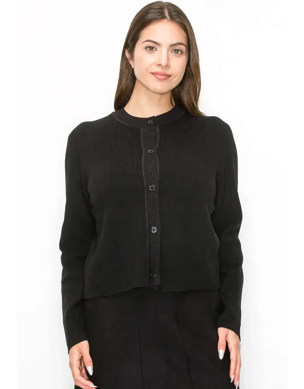 Ribbed Cardigan