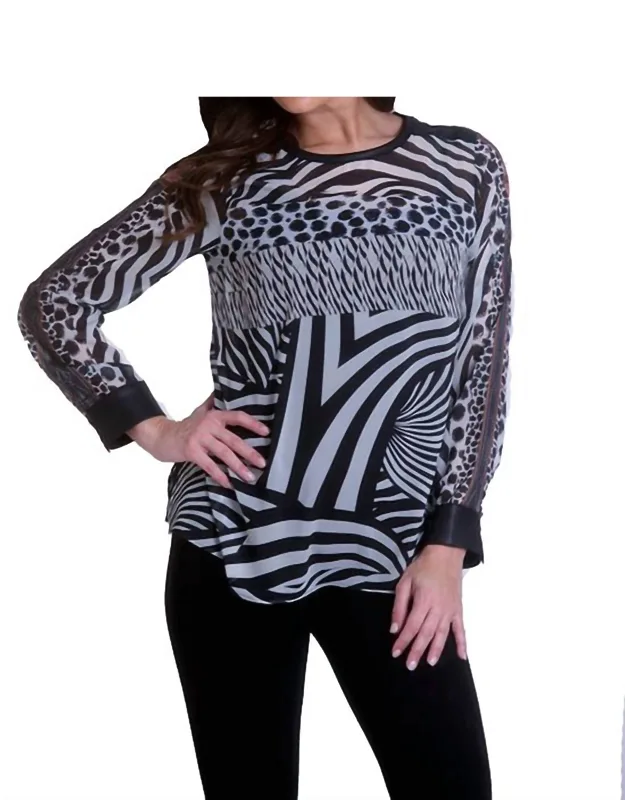 Long Sleeve Crew Tunic