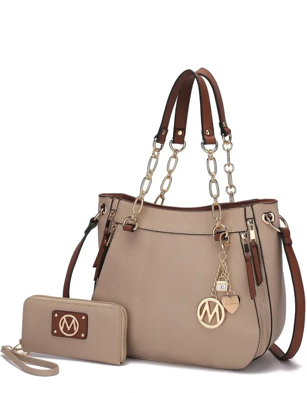 Lina Shoulder Bag & Wallet Set