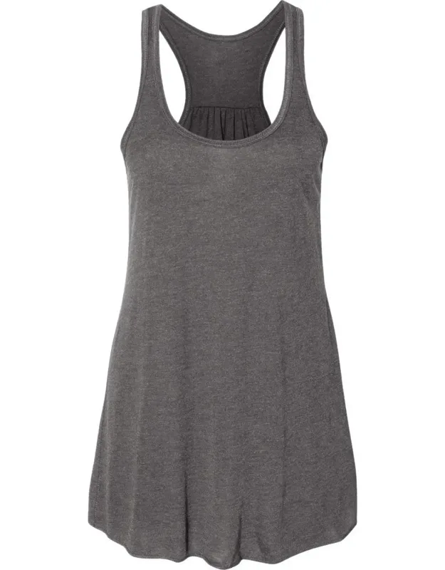 Flowy Racerback Tank - Relaxed Fit, A-line Body