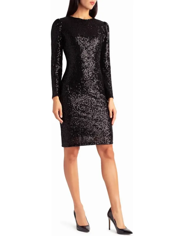 Sequin Sheath Dress