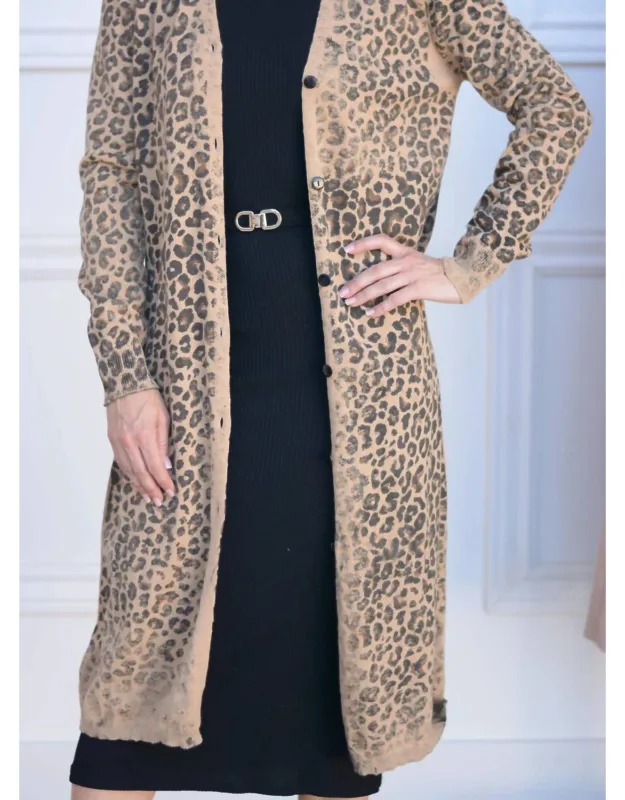 Leopard Cardigan