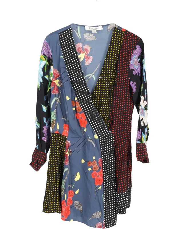 Patchwork Mini Dress