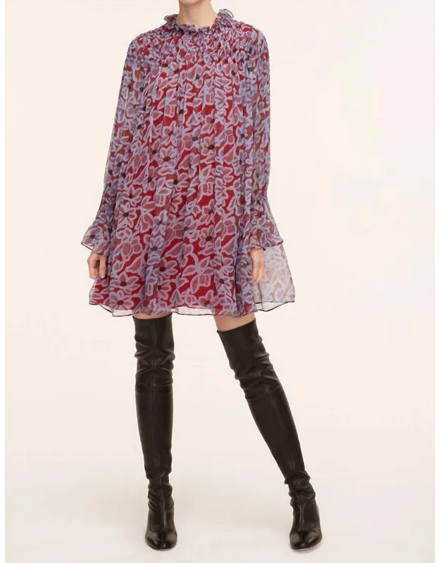 Fleur Smocked Chiffon Dress