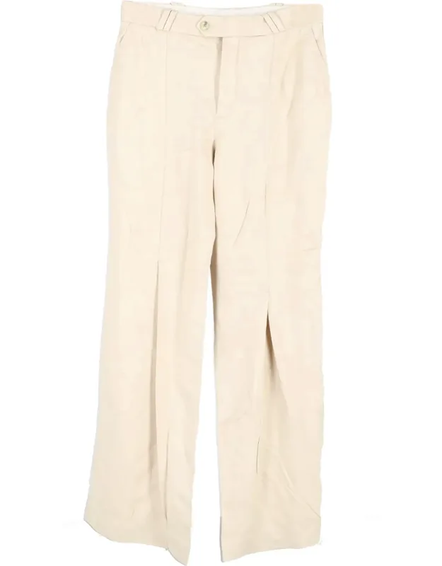 Pleated Wide-leg Trousers