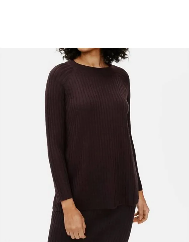 Merino Crew Neck Tunic