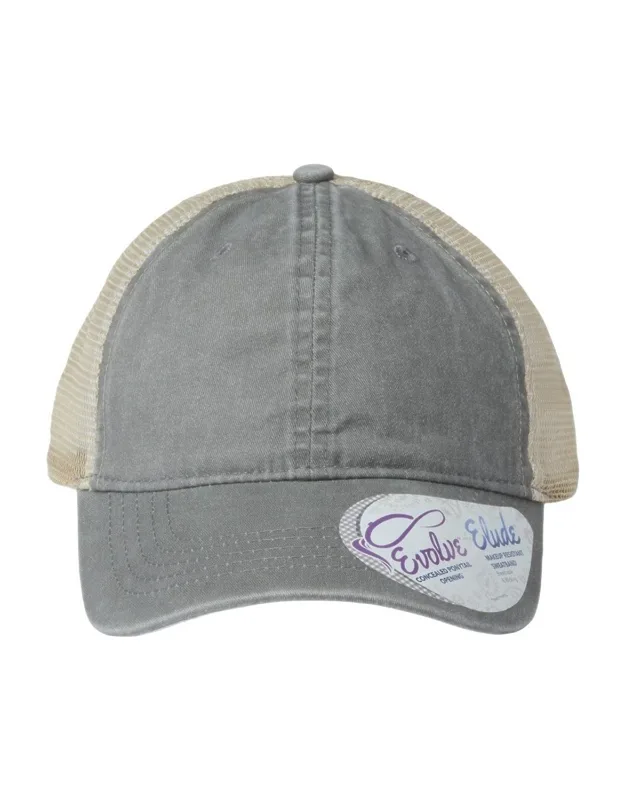 Infinity Her Cap With Concealed Ponytail Opening And Moisture-management Sweatband