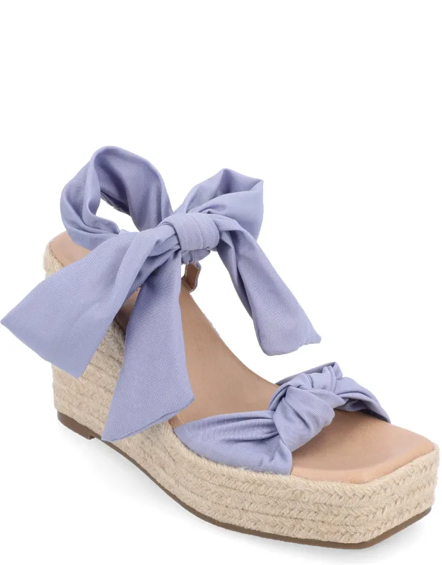 Surria Tru Comfort Foam Espadrille Platform Wedge Sandals