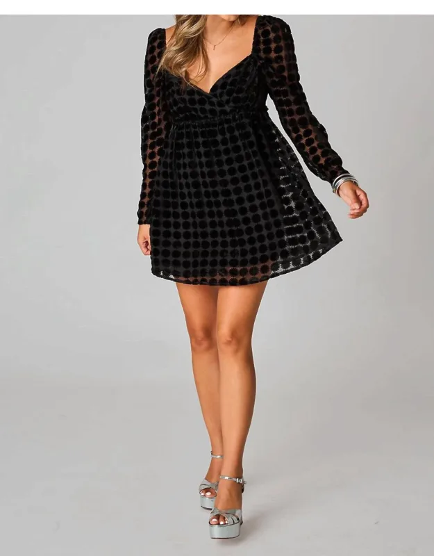 Fallon Babydoll Mini Dress - Easy & Flattering