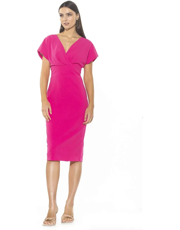 Naomi V Neck Dress
