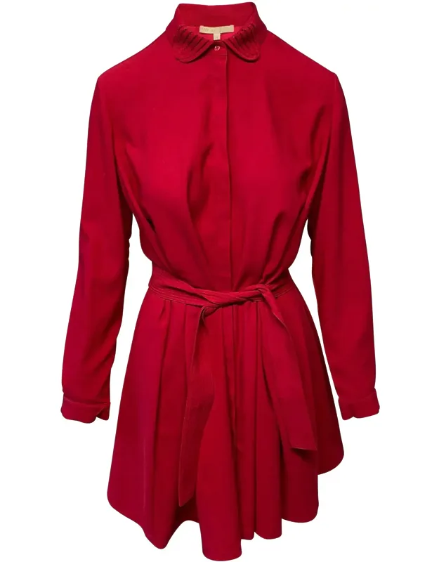 Belted Short Dress