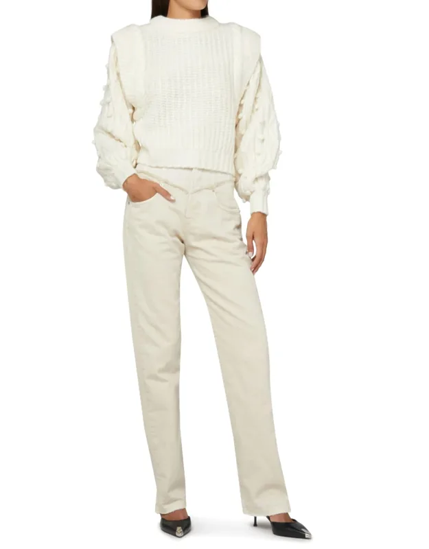 Braided Pullover Sweater