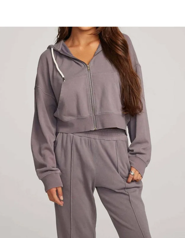 Abilene Zip Up Top