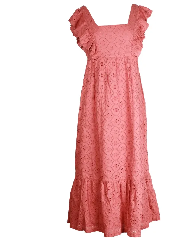 Byrd Broderie Anglaise Midi Dress