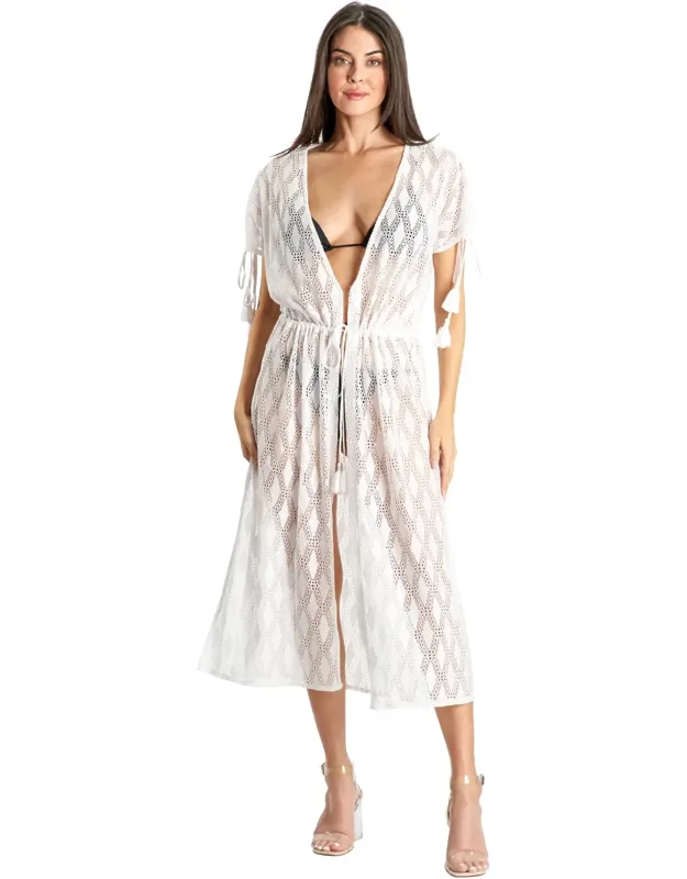 Tasseled Kimono Dress