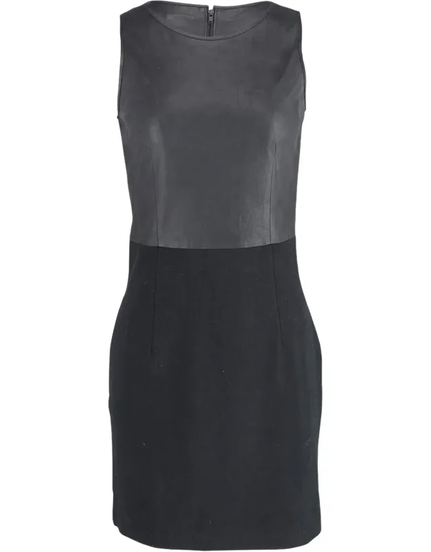 Leather Bodice Dress