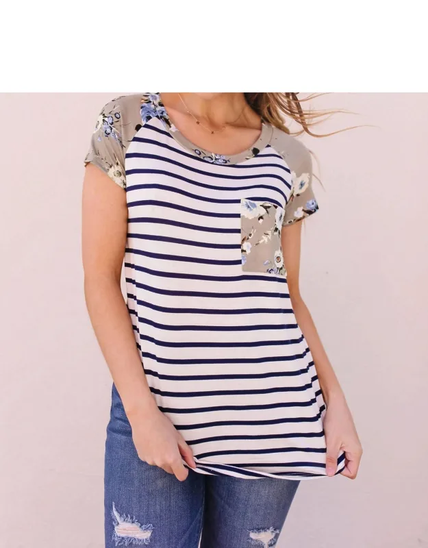 Flower Power Raglan Top