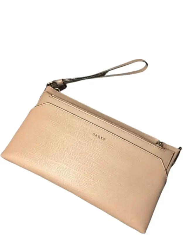 Leddon Wrislet Clutch Calf Embossed
