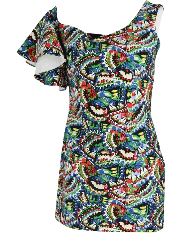 One Shoulder Mini Dress