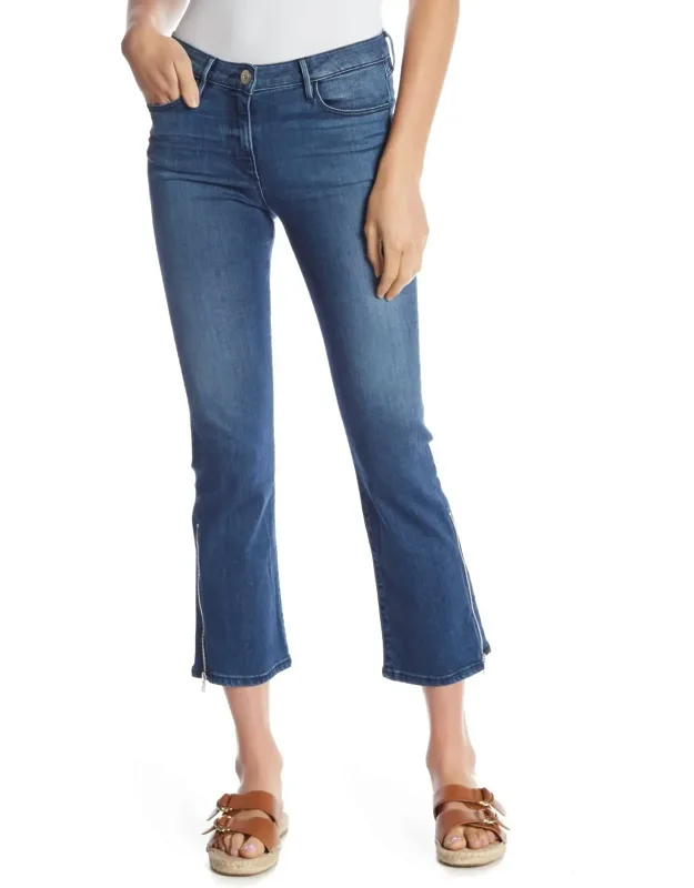 Gusset Zip Jeans