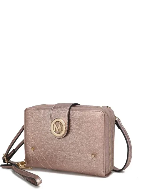 Sage Crossbody Bag With Optional Wristlet