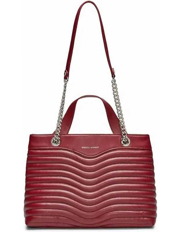 Quilted Top Handle Satchel