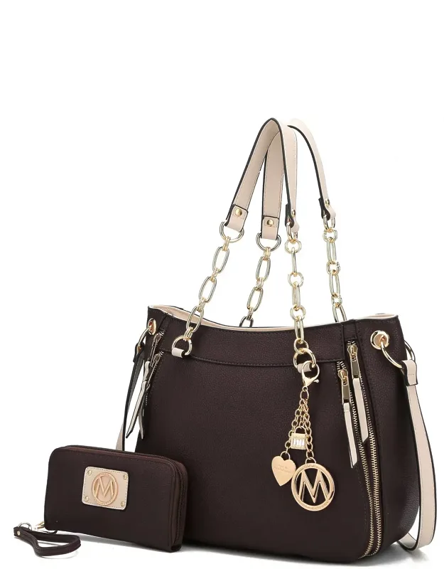Lina Shoulder Bag & Wallet Set