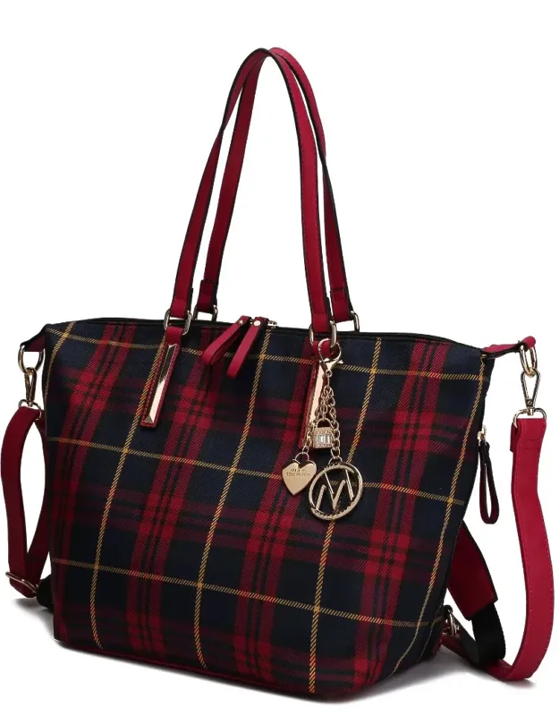 Layla Tote And Backpack With Spacious Interior And Waterproof Shoe Pocket