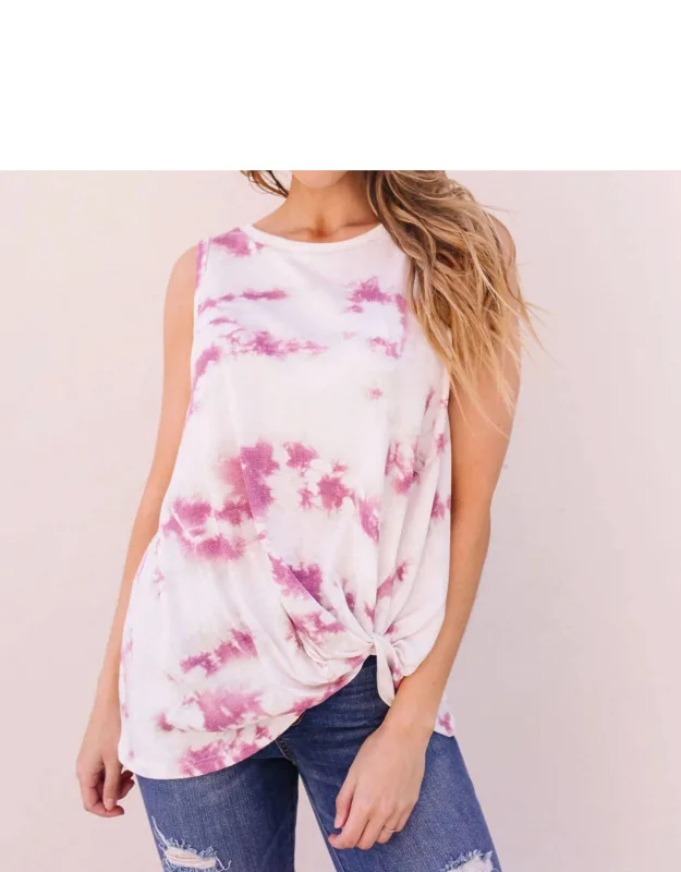 Tie Dye With A Twist Tank
