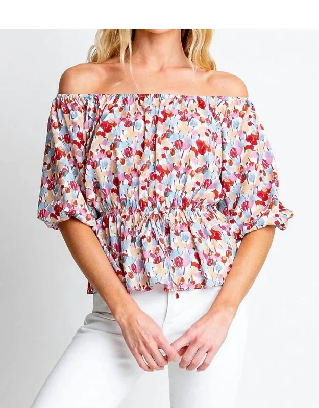 Nellie Peasant Top