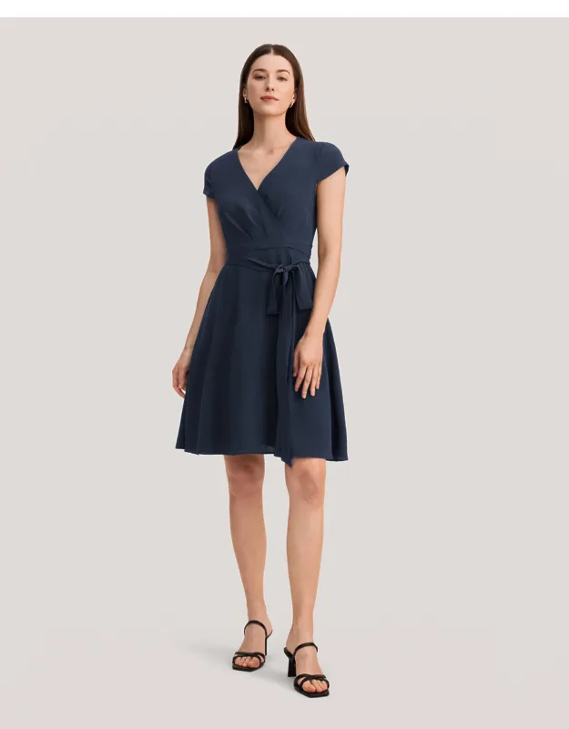 Silk Wrap Dress