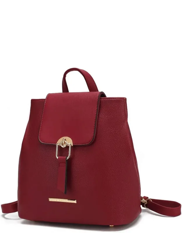Ingrid Vegan Leather Convertible Backpack