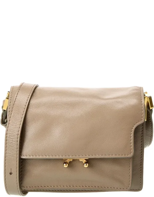Trunk Mini Leather Shoulder Bag