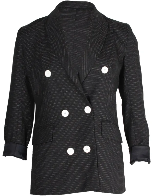 Polka Dot Blazer
