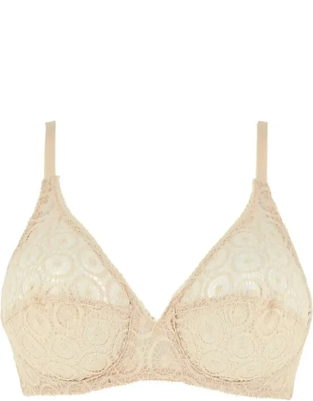 Sheer Mesh Underwire Bra