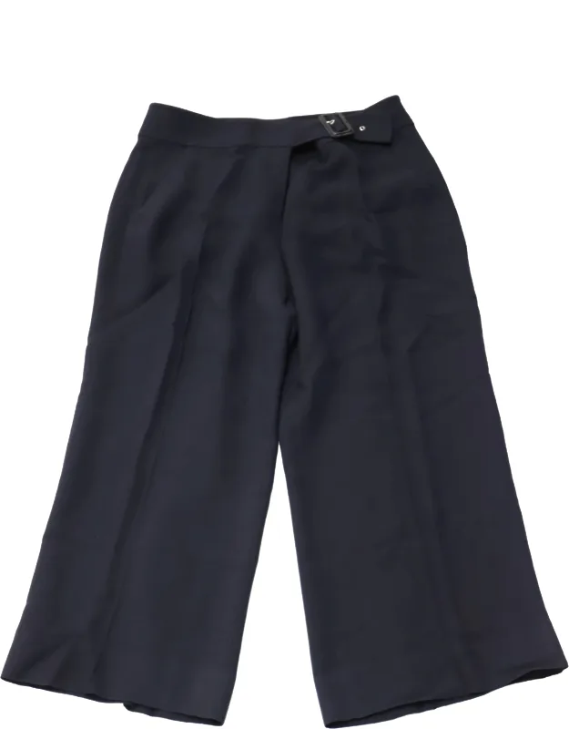 Madeleine Buckle High-waist Trousers