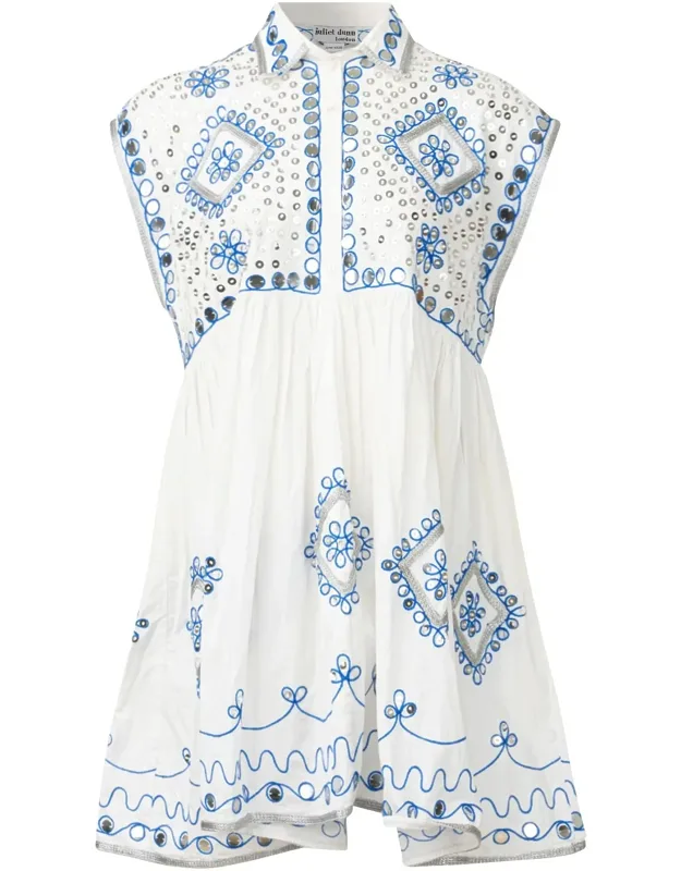 Embellished Shift Dress