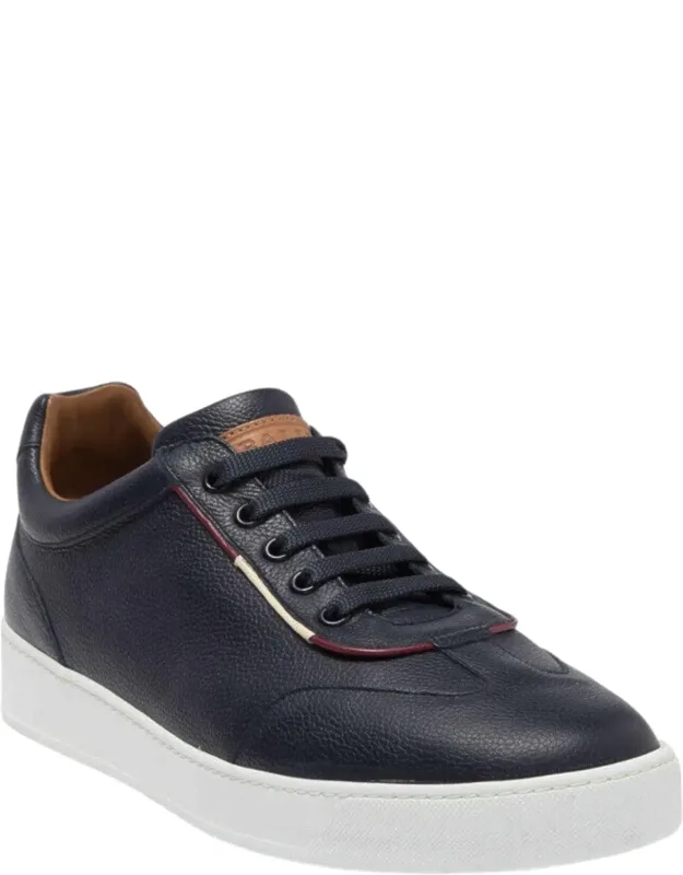 Baxley Bovine Grained Leather Sneakers