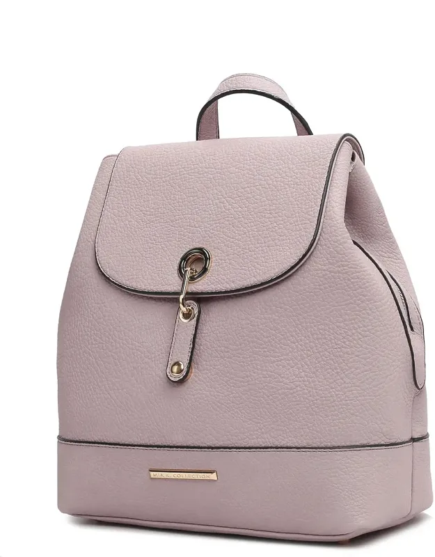 Laura Vegan Leather Fashion Travel Backpack Purse