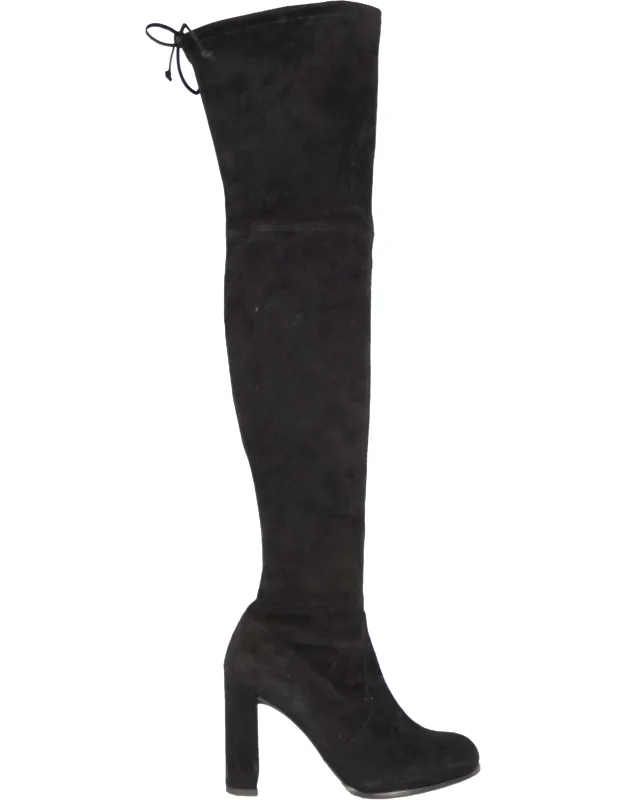 Over-the-knee Suede Boots