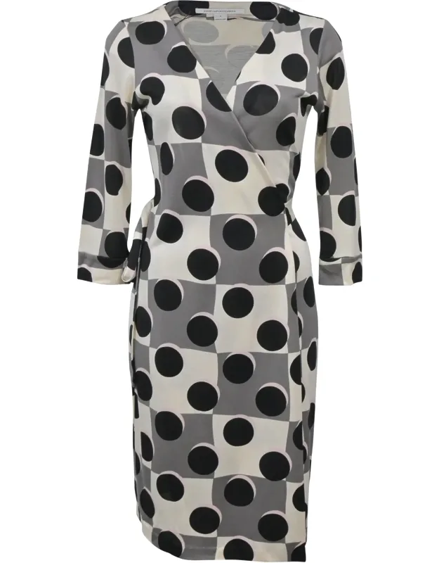 Polka Dot Wrap Dress