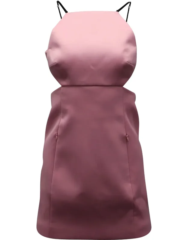 Cutout Mini Dress With Charms